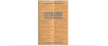 Book cover of Lexicología y variación en la lengua inglesa. Estudio de los nombres, adjetivos y verbos informales del diccionario Cobuild